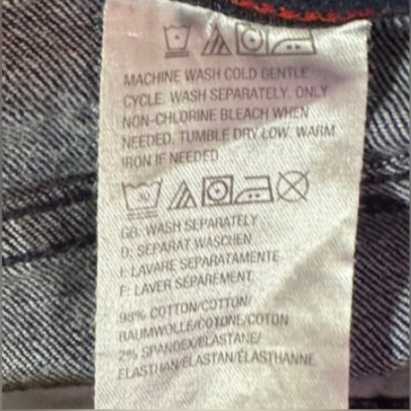 Blue jeans w/ Raw Hem - Peace Love World - Size 22W - Picture 4 of 13